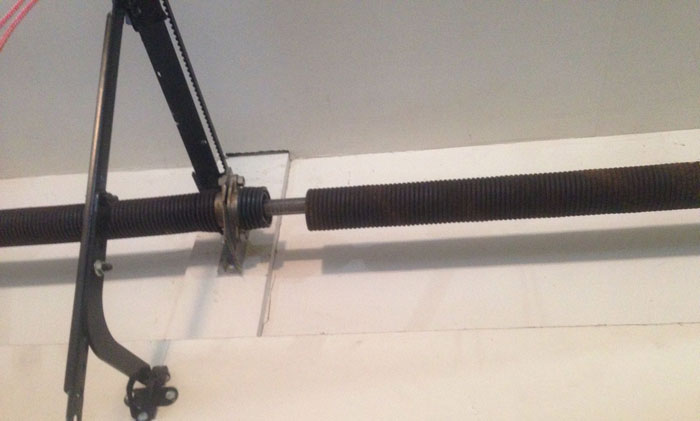 Broken garage door spring repair